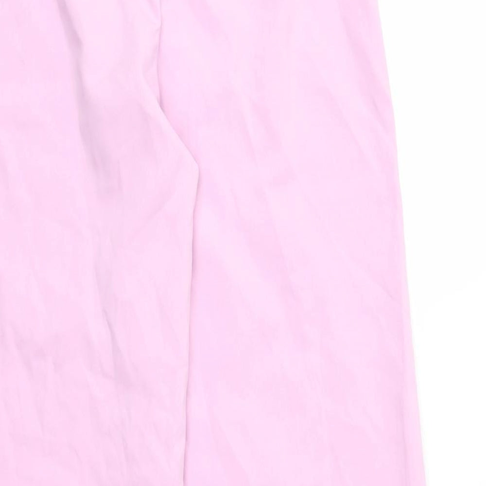 Made in Italy Womens Pink   Trousers  Size 8 L32 in