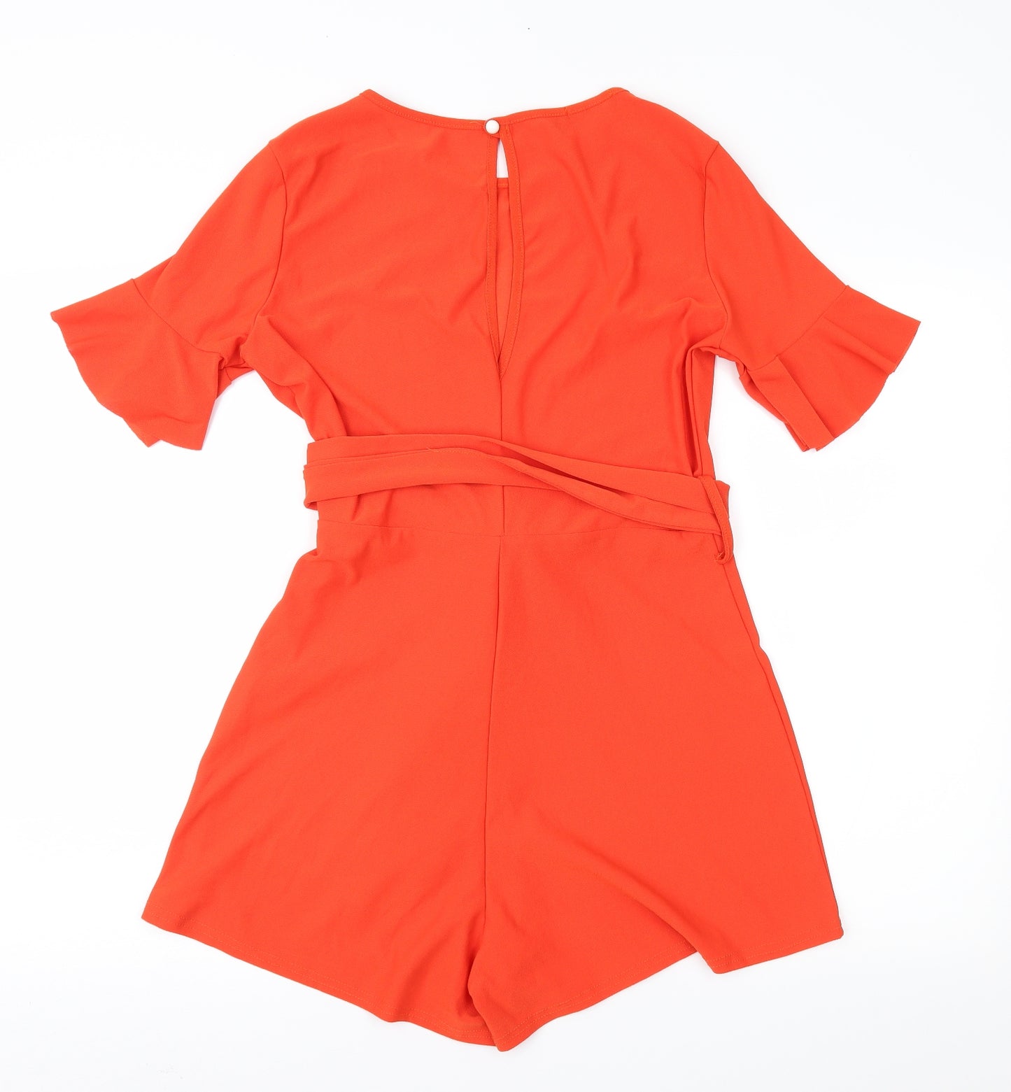 I SAW IT FIRST Womens Red   Playsuit One-Piece Size 14