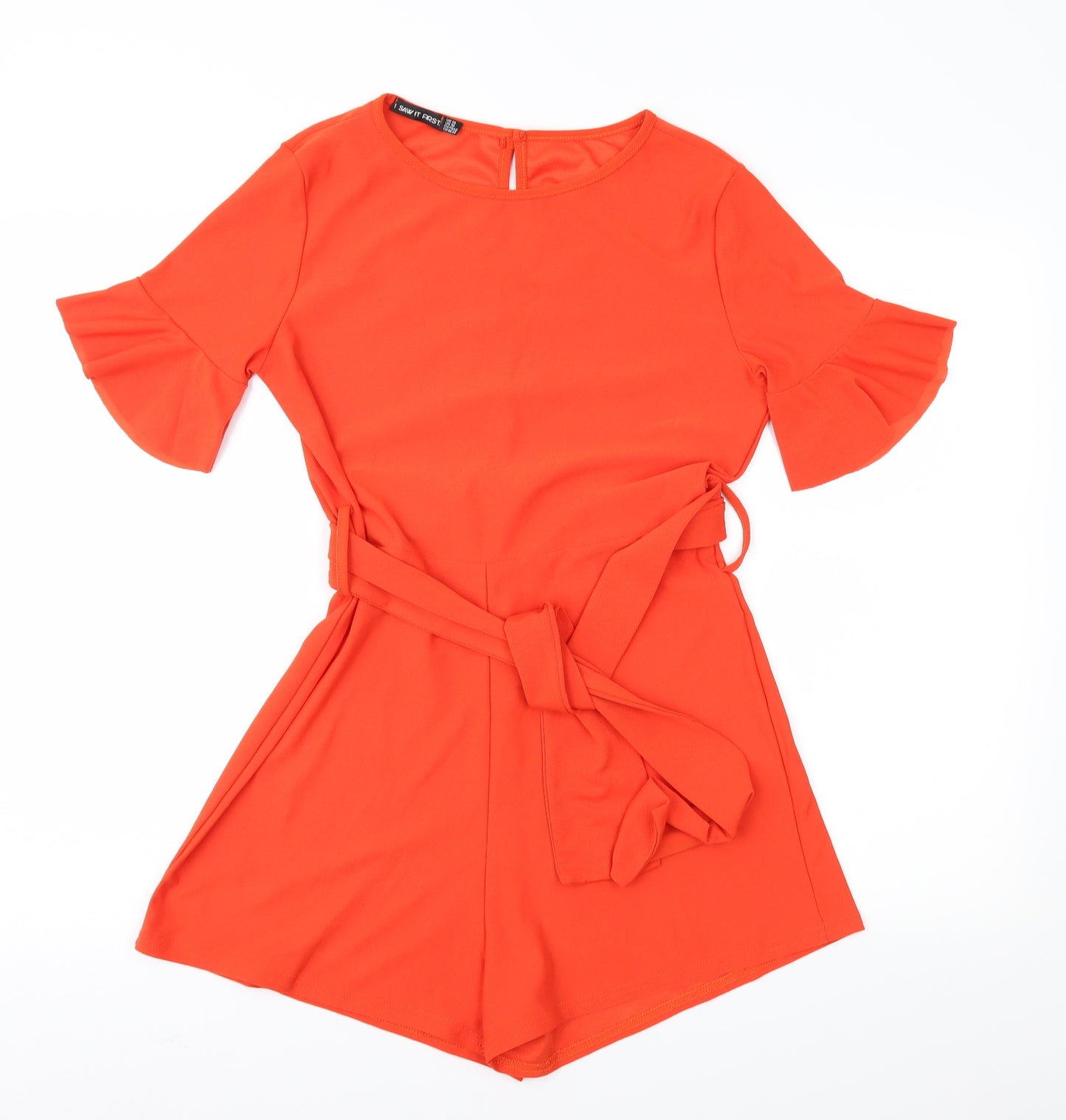 I SAW IT FIRST Womens Red   Playsuit One-Piece Size 14