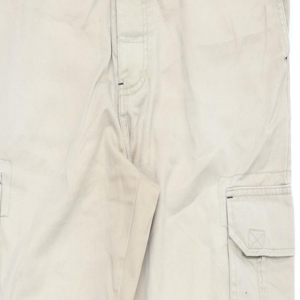Armando Mens Brown   Cargo Trousers Size 38 in L29 in