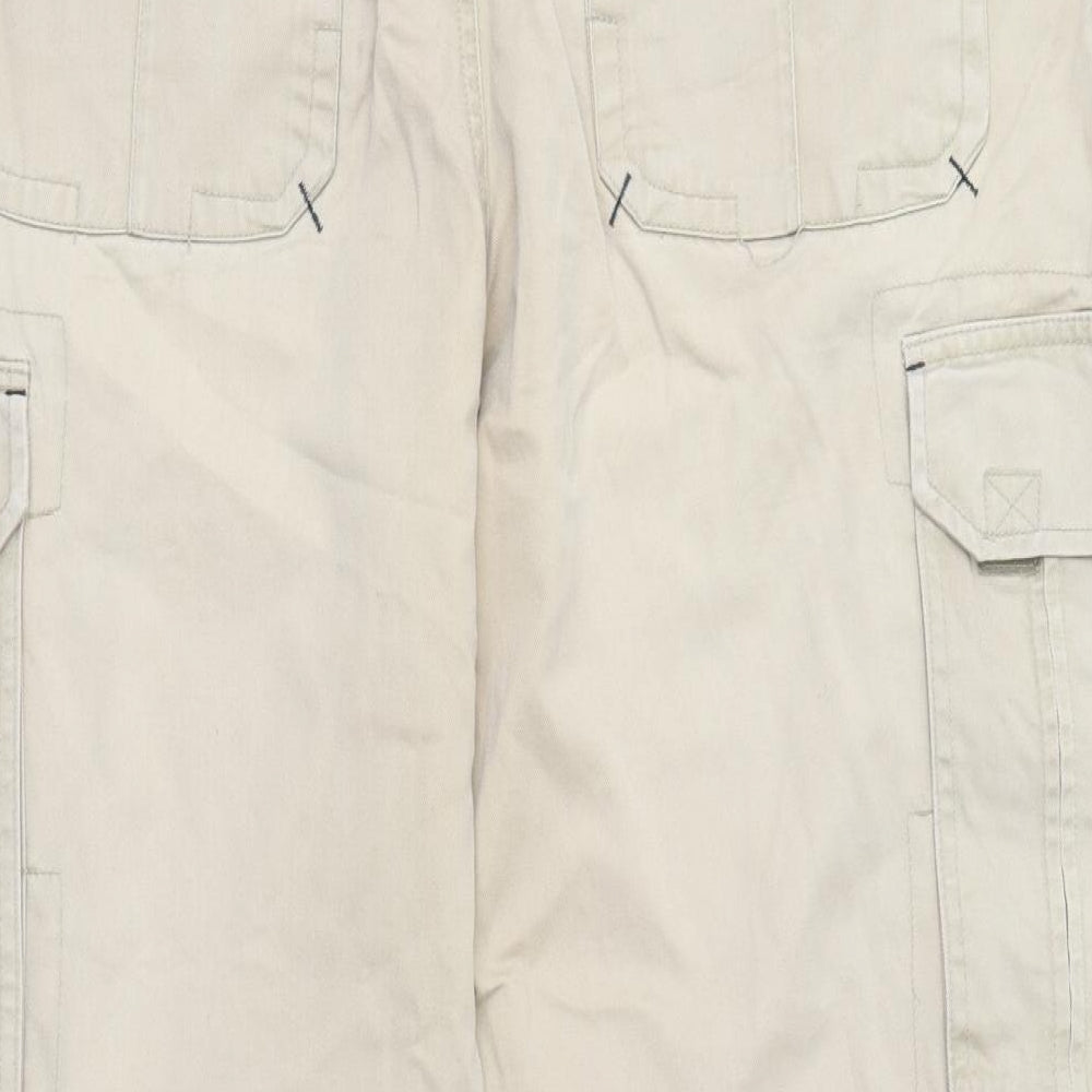 Armando Mens Brown   Cargo Trousers Size 38 in L29 in