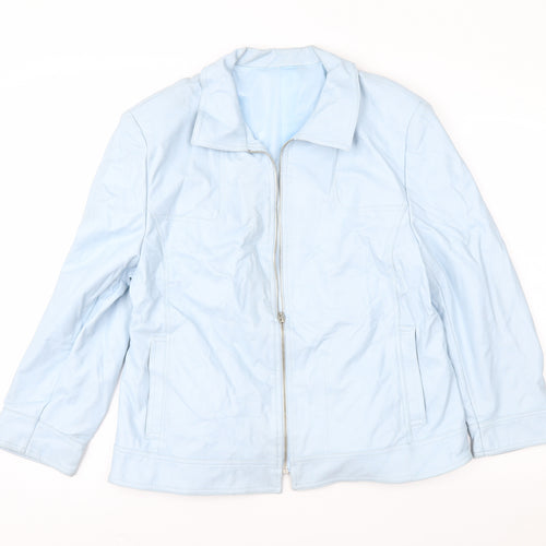 Ginar Womens Blue   Jacket  Size 18