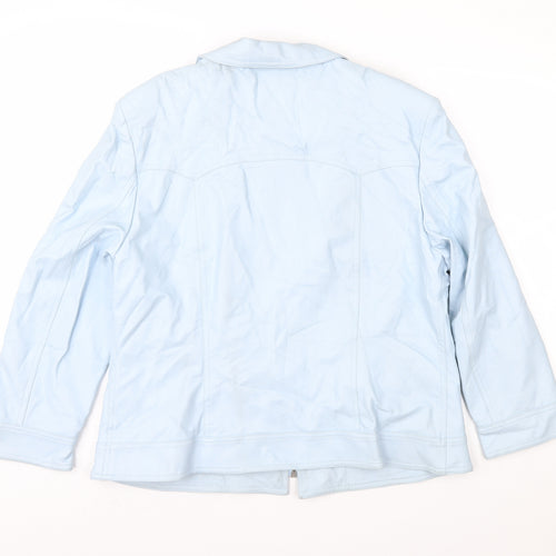 Ginar Womens Blue   Jacket  Size 18