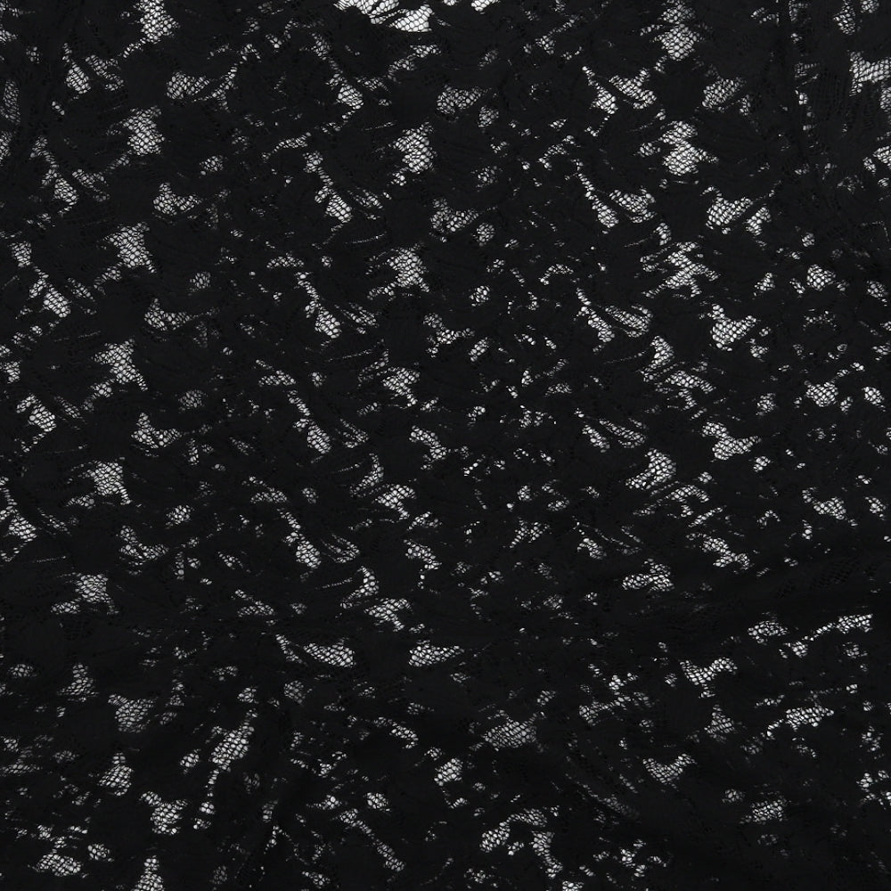 George Womens Black   Basic T-Shirt Size 22