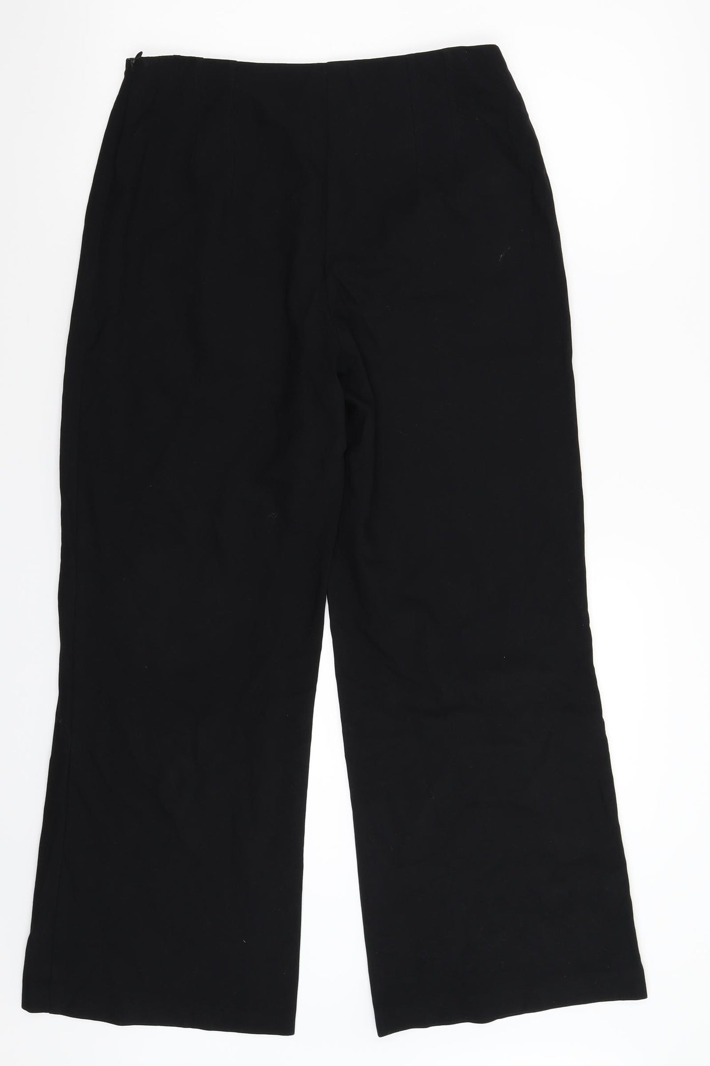 Marks and Spencer Womens Black   Trousers  Size 10 L28 in