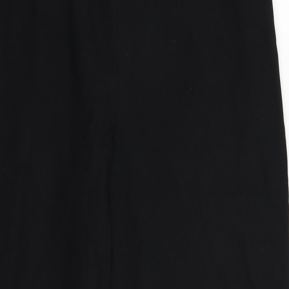 Marks and Spencer Womens Black   Trousers  Size 10 L28 in