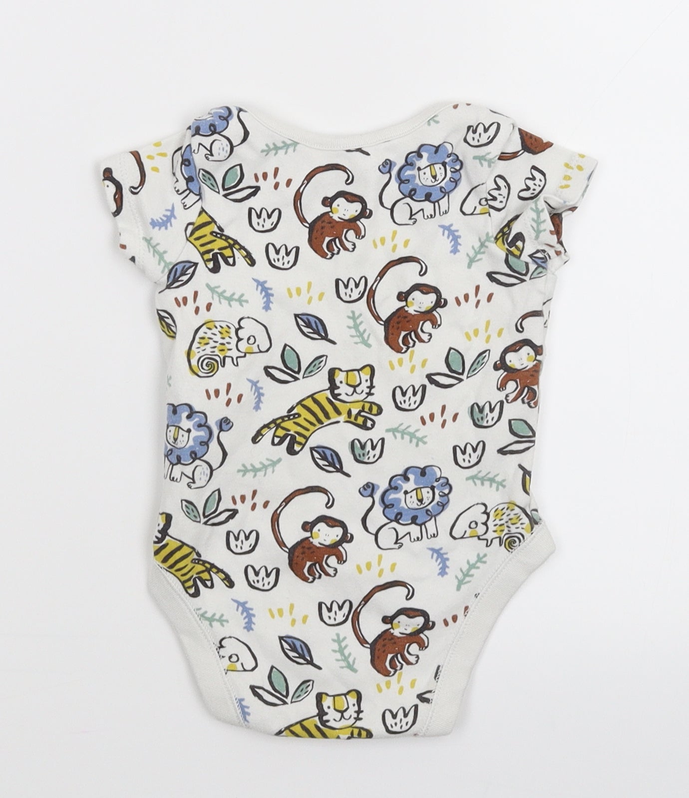 F&F Baby White   Babygrow One-Piece Size 6-9 Months