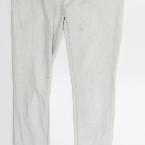 Denim Co Womens Grey  Denim Jegging Jeans Size 12 L30 in