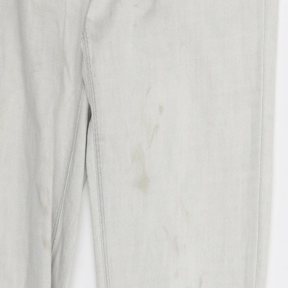 Denim Co Womens Grey  Denim Jegging Jeans Size 12 L30 in