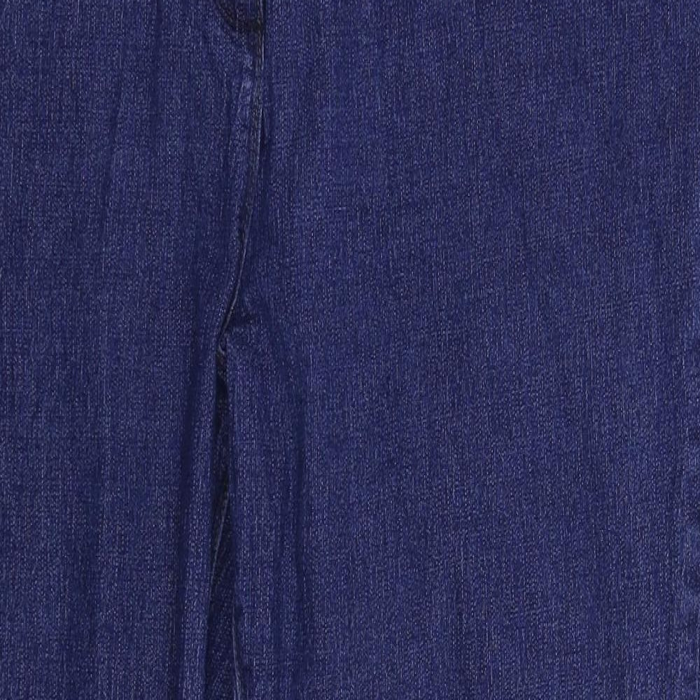 Preworn Womens Blue  Denim Bootcut Jeans Size 20 L31 in