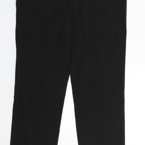 Marks and Spencer Womens Black   Trousers  Size 6 L29 in
