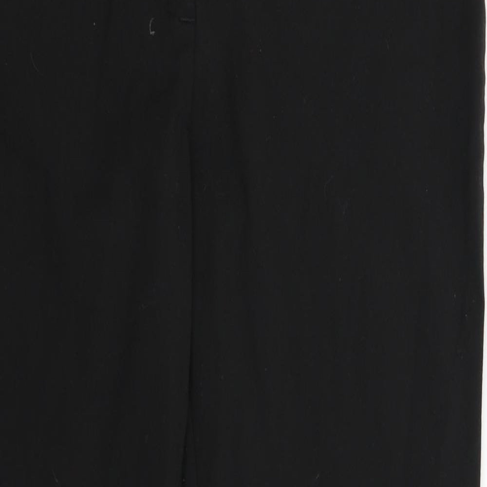 Marks and Spencer Womens Black   Trousers  Size 6 L29 in