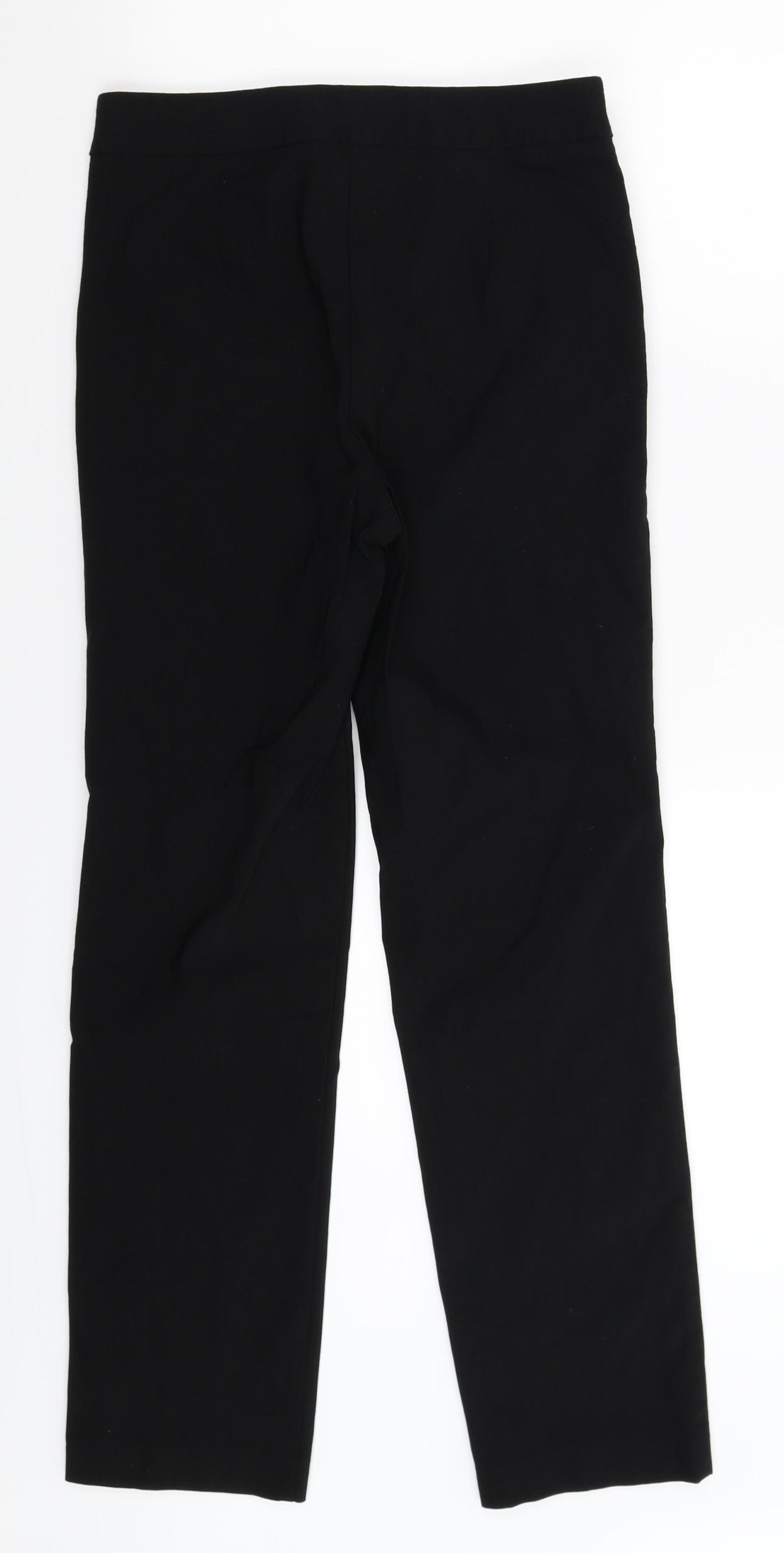 Papaya Womens Black   Trousers  Size 8 L28 in