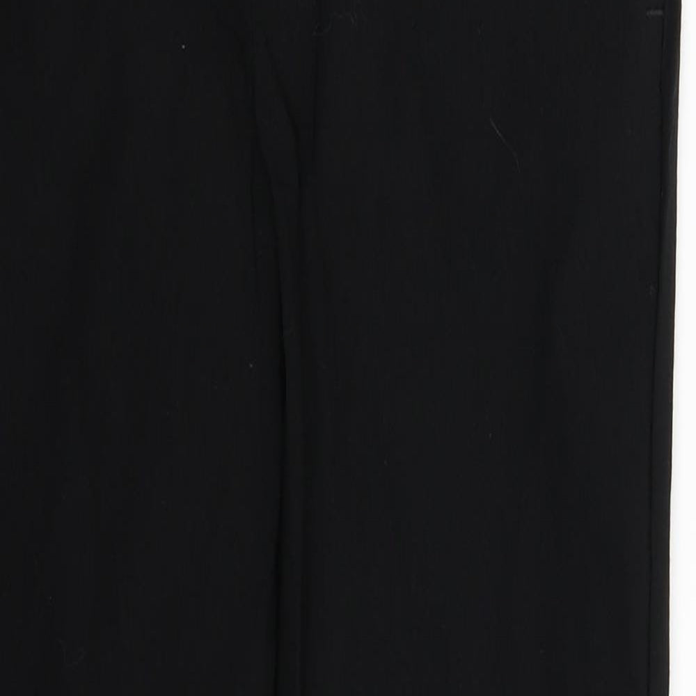 Papaya Womens Black   Trousers  Size 8 L28 in