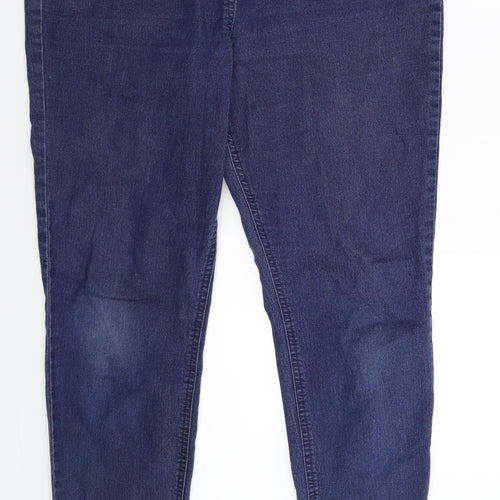 TU Womens Blue  Denim Jegging Jeans Size 16 L31 in