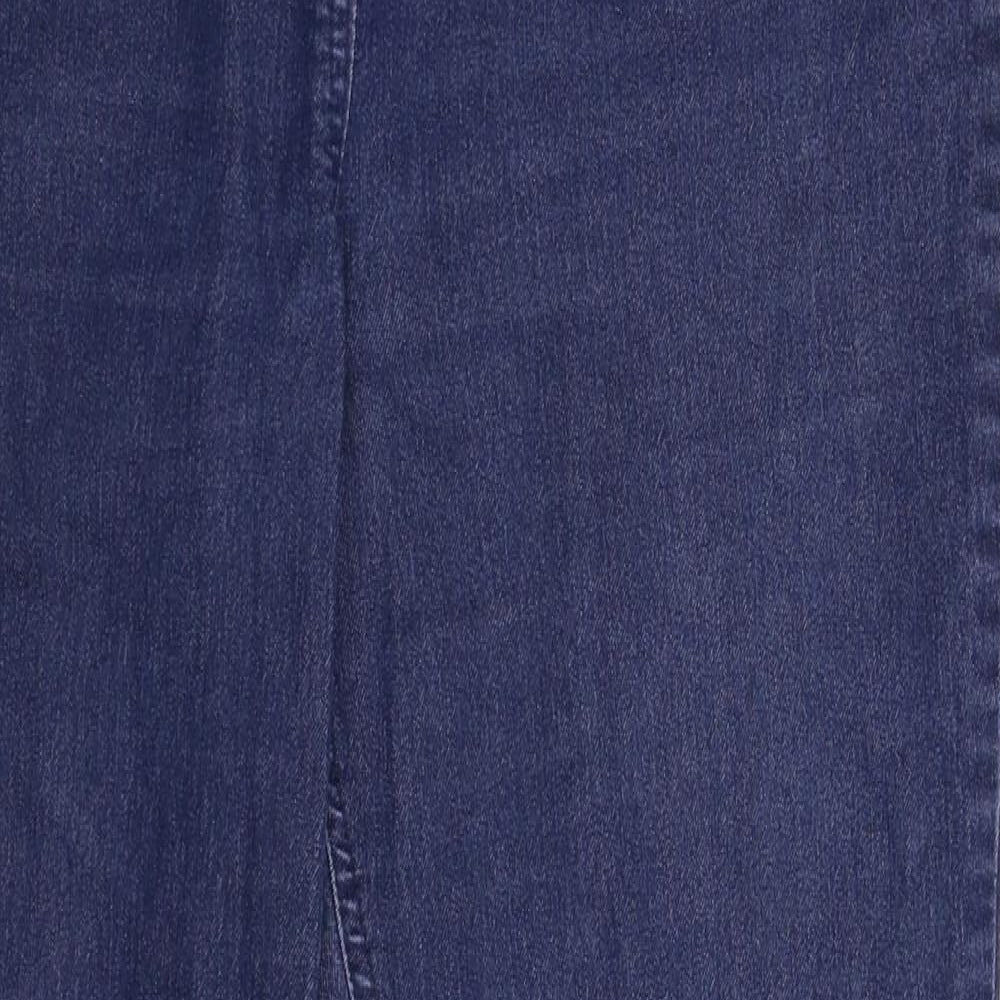 TU Womens Blue  Denim Jegging Jeans Size 16 L31 in