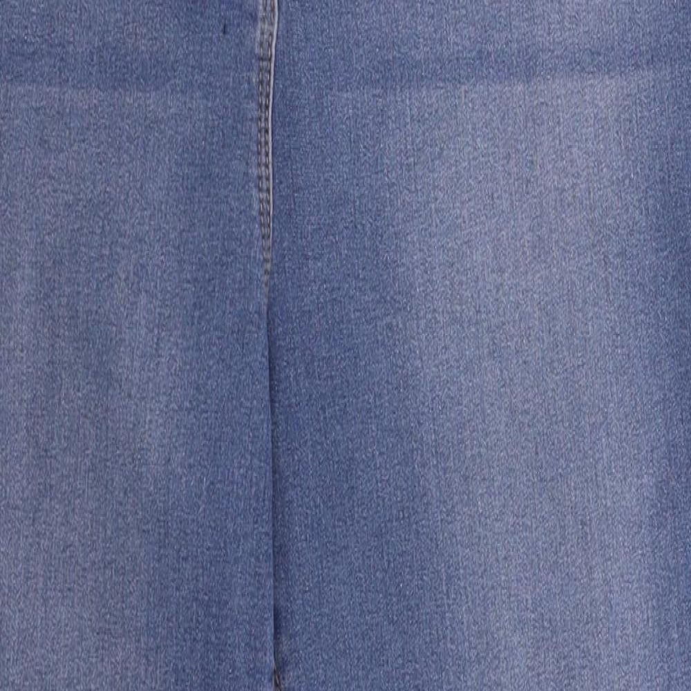 Papaya Womens Blue  Denim Jegging Jeans Size 16 L28 in