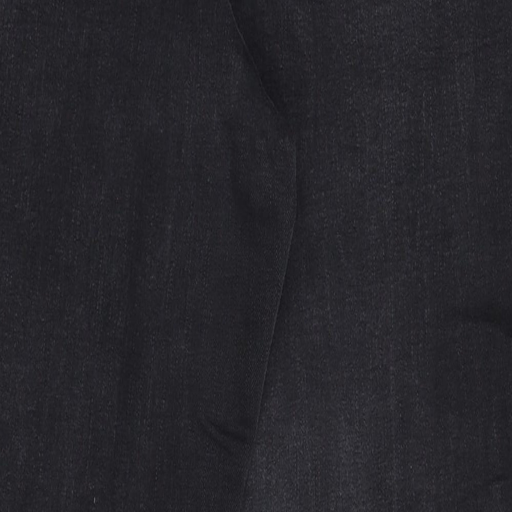 F&F Womens Black  Denim Bootcut Jeans Size 18 L32 in