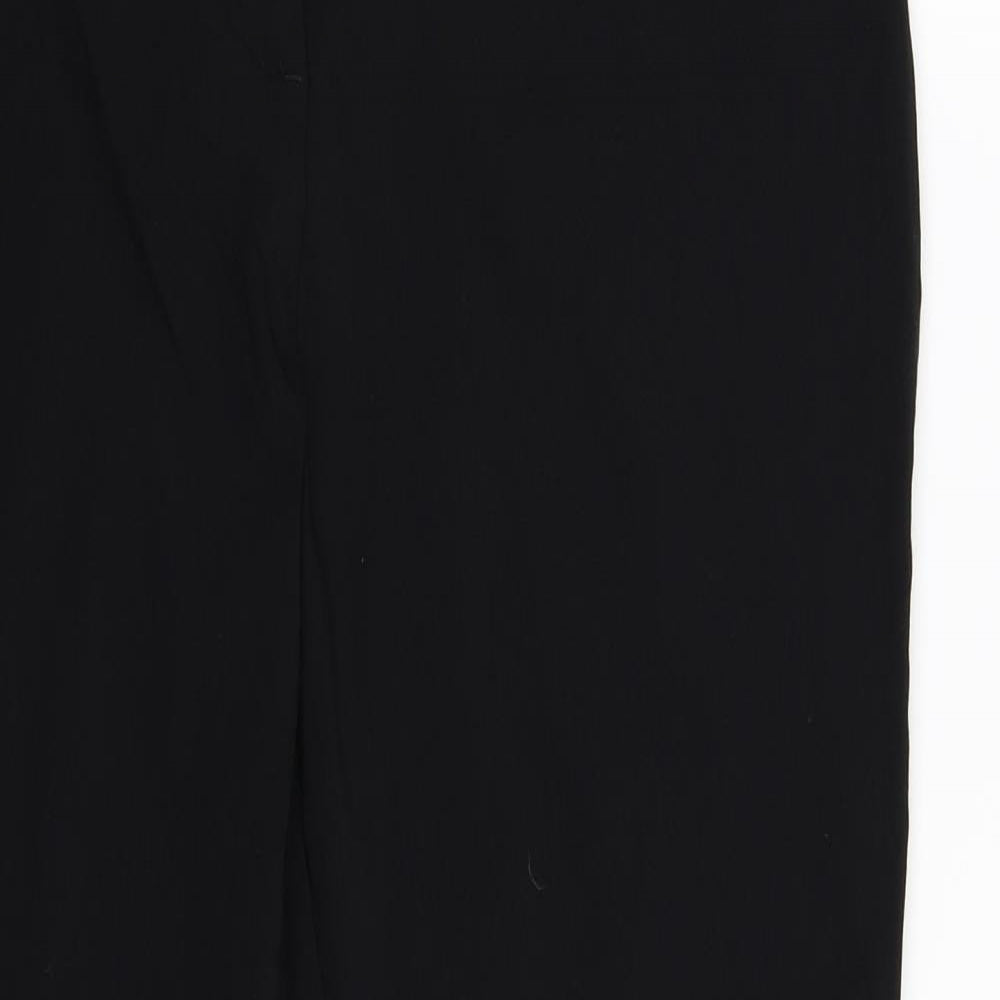 Papaya Womens Black   Trousers  Size 16 L30 in