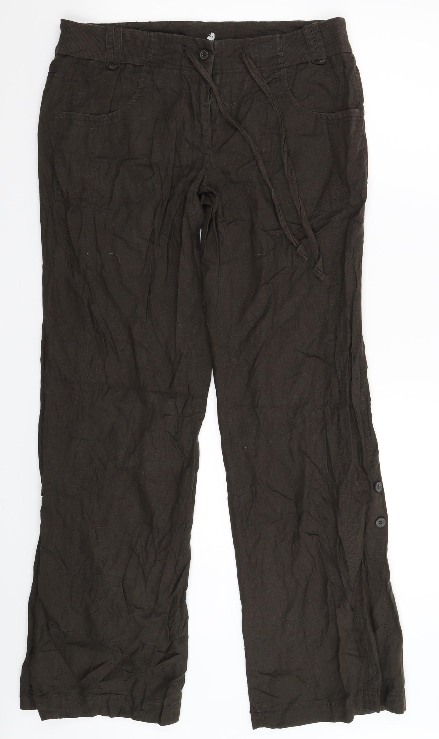 Preworn Womens Grey   Trousers  Size 32 in L32 in
