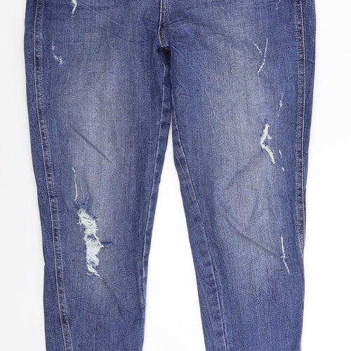 F&F Womens Blue  Denim Jegging Jeans Size 30 in L26 in