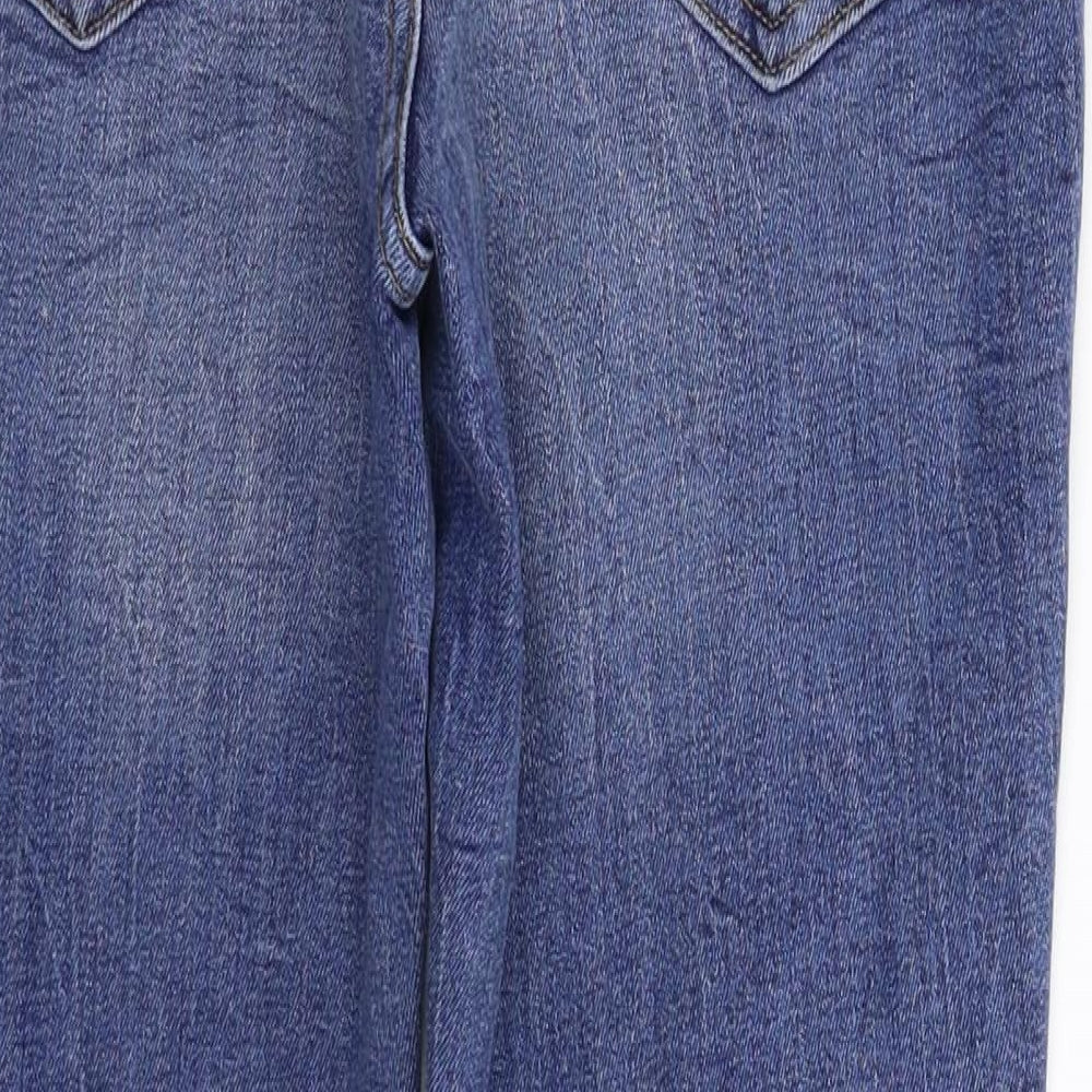 F&F Womens Blue  Denim Jegging Jeans Size 30 in L26 in
