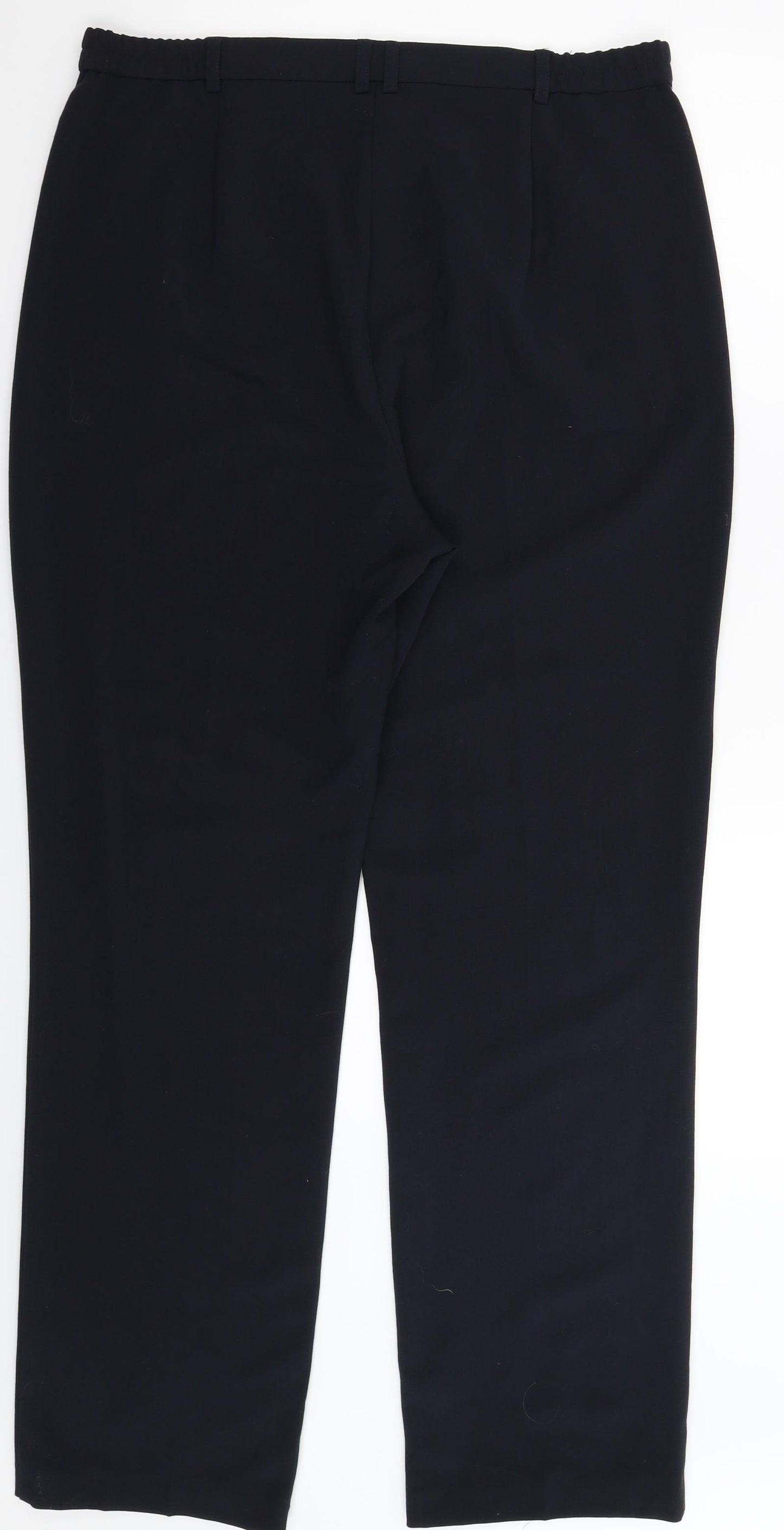 Marks and Spencer Womens Blue   Trousers  Size 14 L32 in