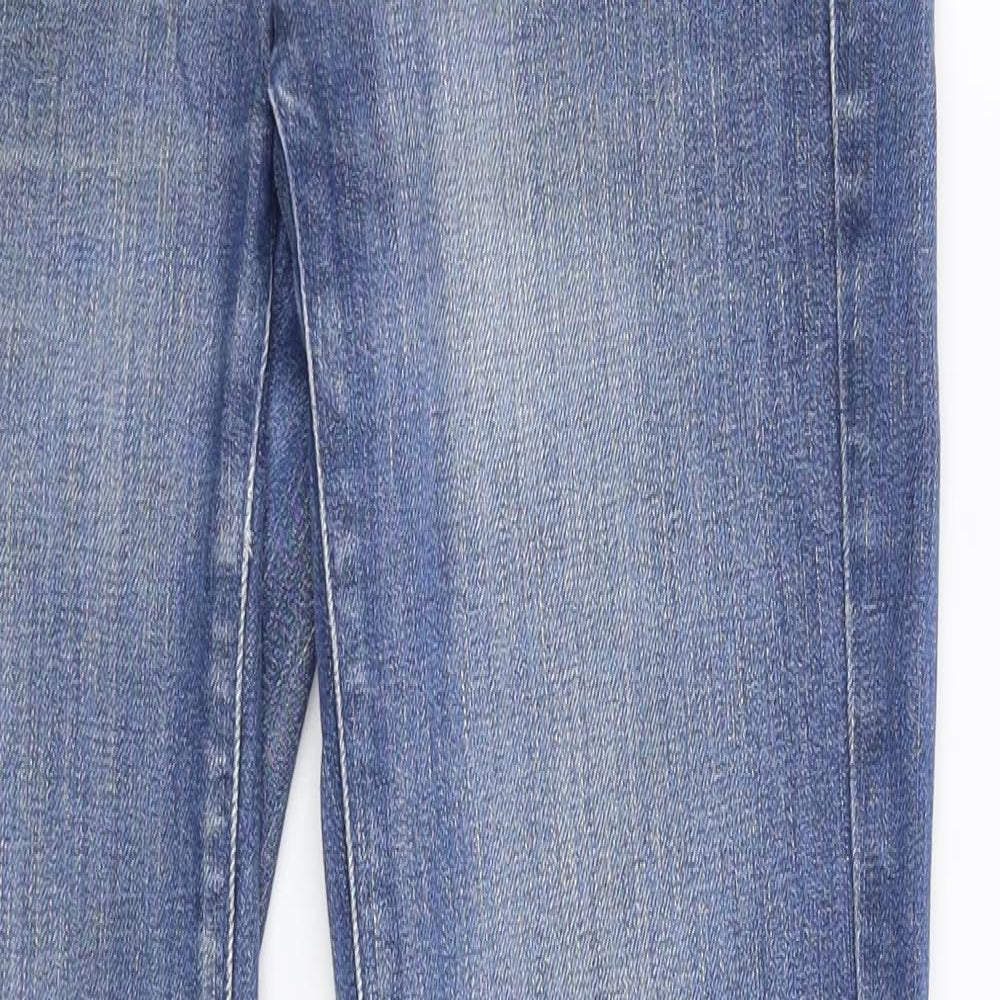 Warehouse Womens Blue  Denim Bootcut Jeans Size 8 L31 in