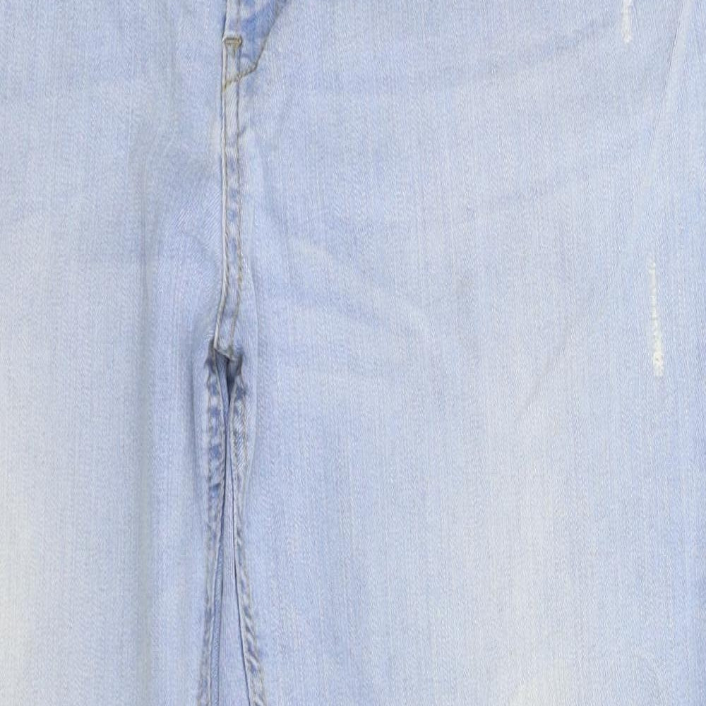 Denim Co Womens Blue  Denim Skinny Jeans Size 16 L27 in