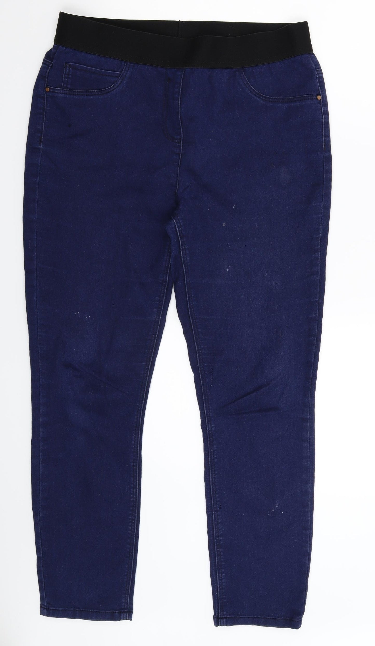 George Womens Blue  Denim Jegging Jeans Size 14 L27 in