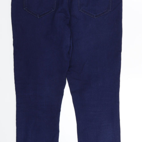 George Womens Blue  Denim Jegging Jeans Size 14 L27 in