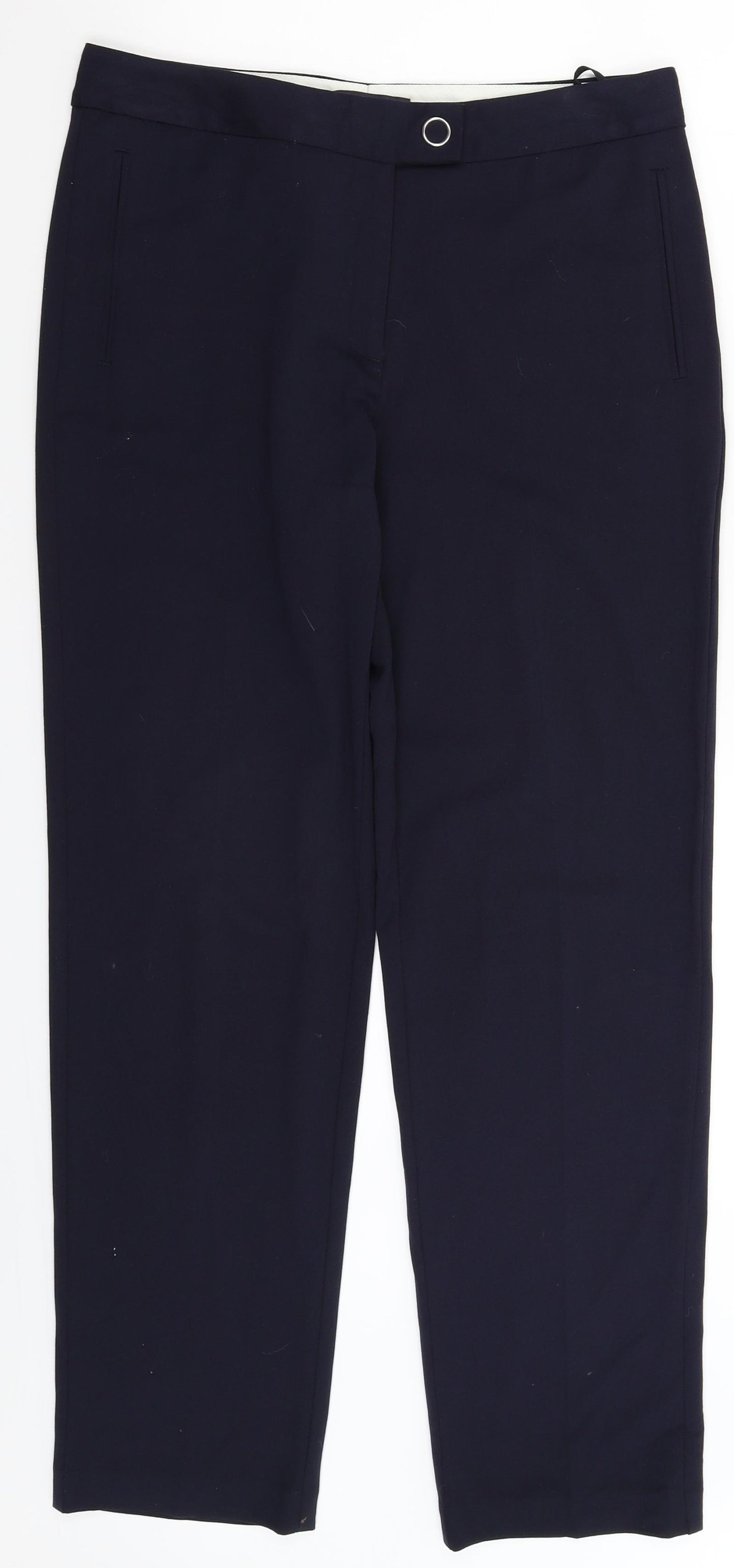 Marks and Spencer Womens Blue   Trousers  Size 10 L30 in