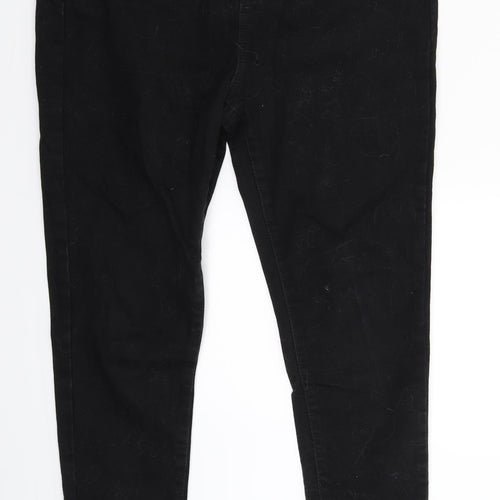 Very Womens Black  Denim Skinny Jeans Size 30 in L27 in