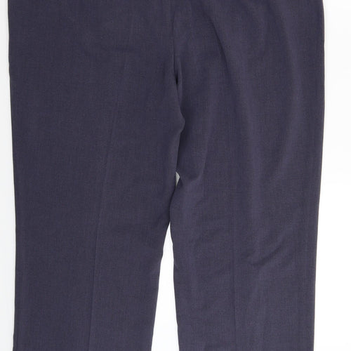 Marks and Spencer Womens Grey   Dress Pants Trousers Size 16 L31 in