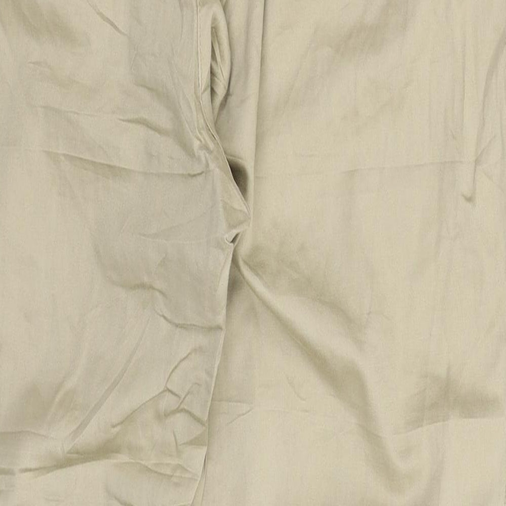 APANAGE Womens Beige   Chino Trousers Size 20 L28 in