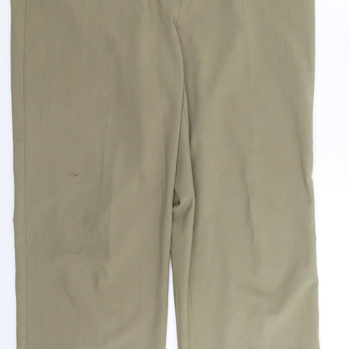 Oscar B Womens Beige   Trousers  Size 16 L31 in
