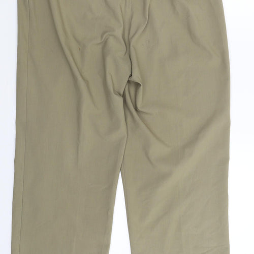 Oscar B Womens Beige   Trousers  Size 16 L31 in