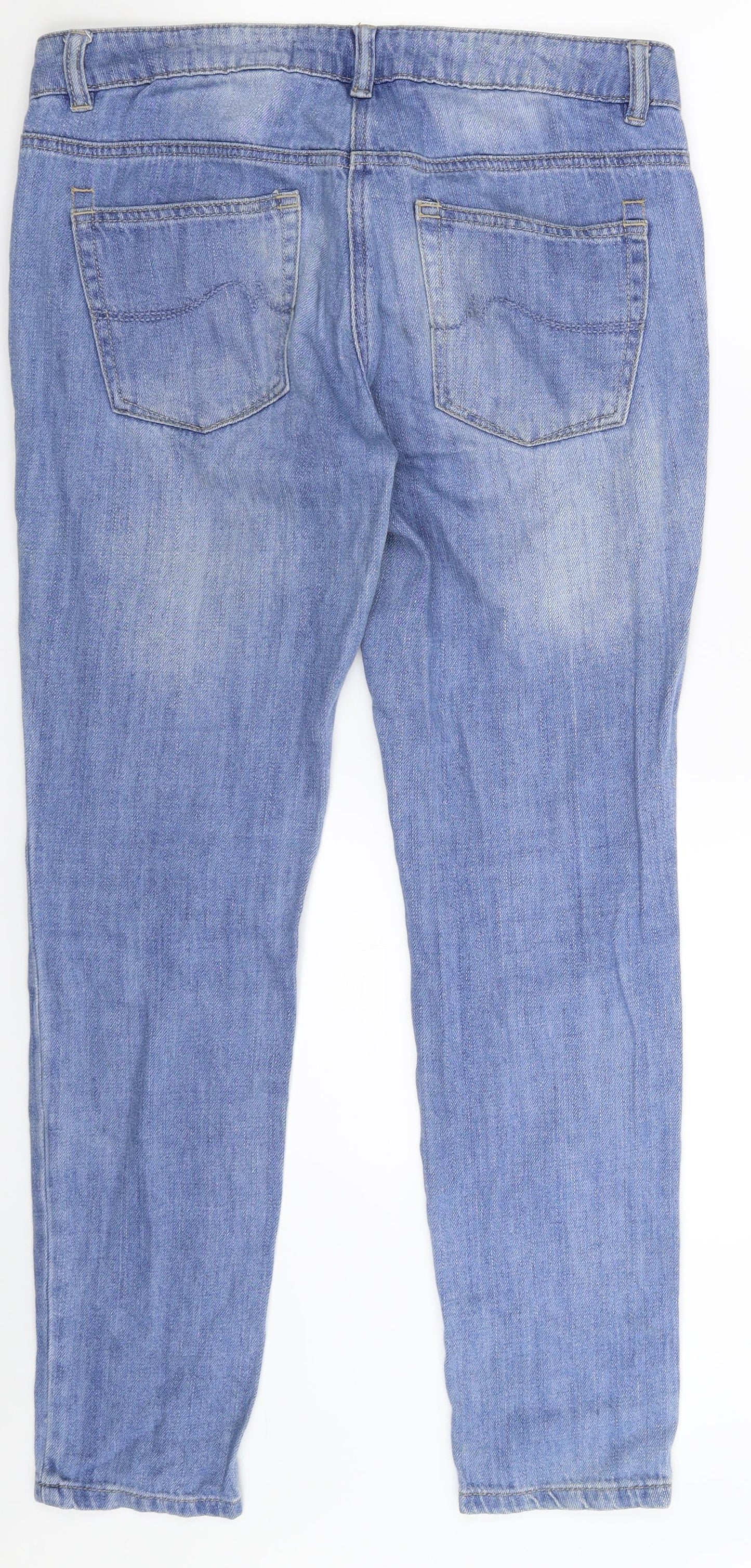 NEXT Womens Blue  Denim Skinny Jeans Size 10 L30 in