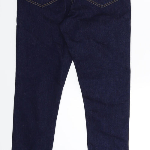 George Womens Blue  Denim Skinny Jeans Size 8 L27 in