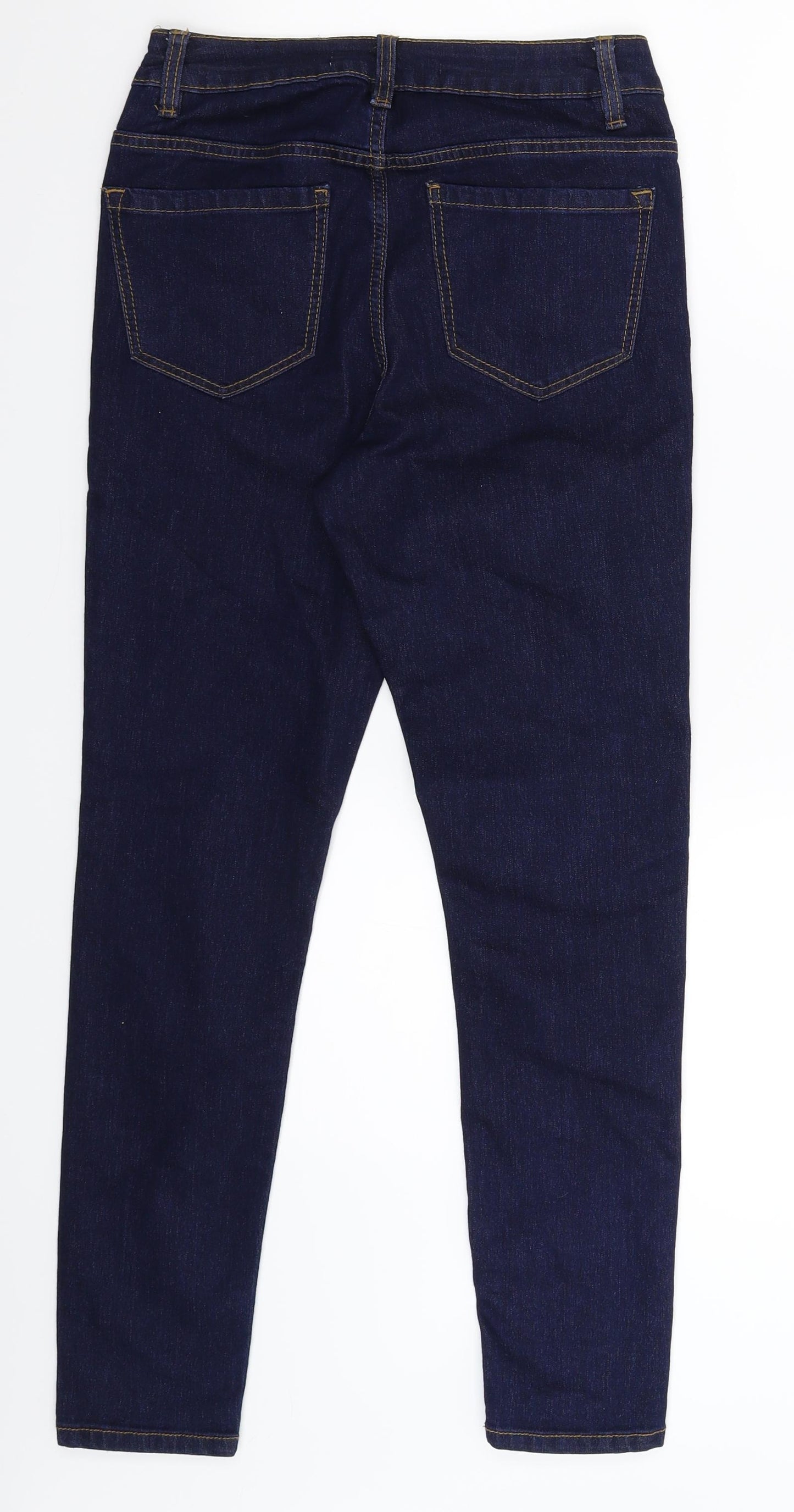 George Womens Blue  Denim Skinny Jeans Size 8 L27 in