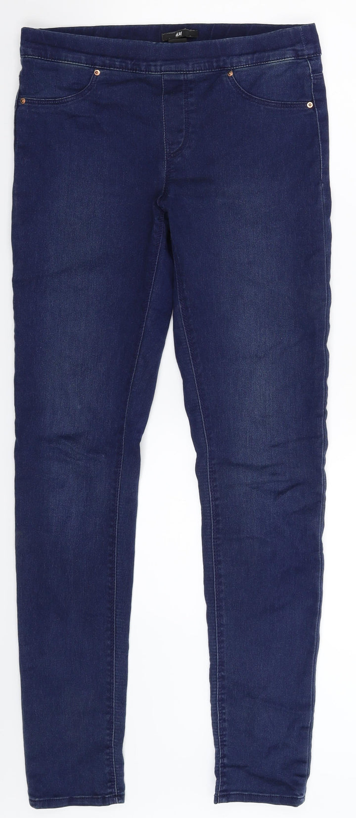 Denim Co Womens Blue Denim Jegging Jeans Size 10 L31 in