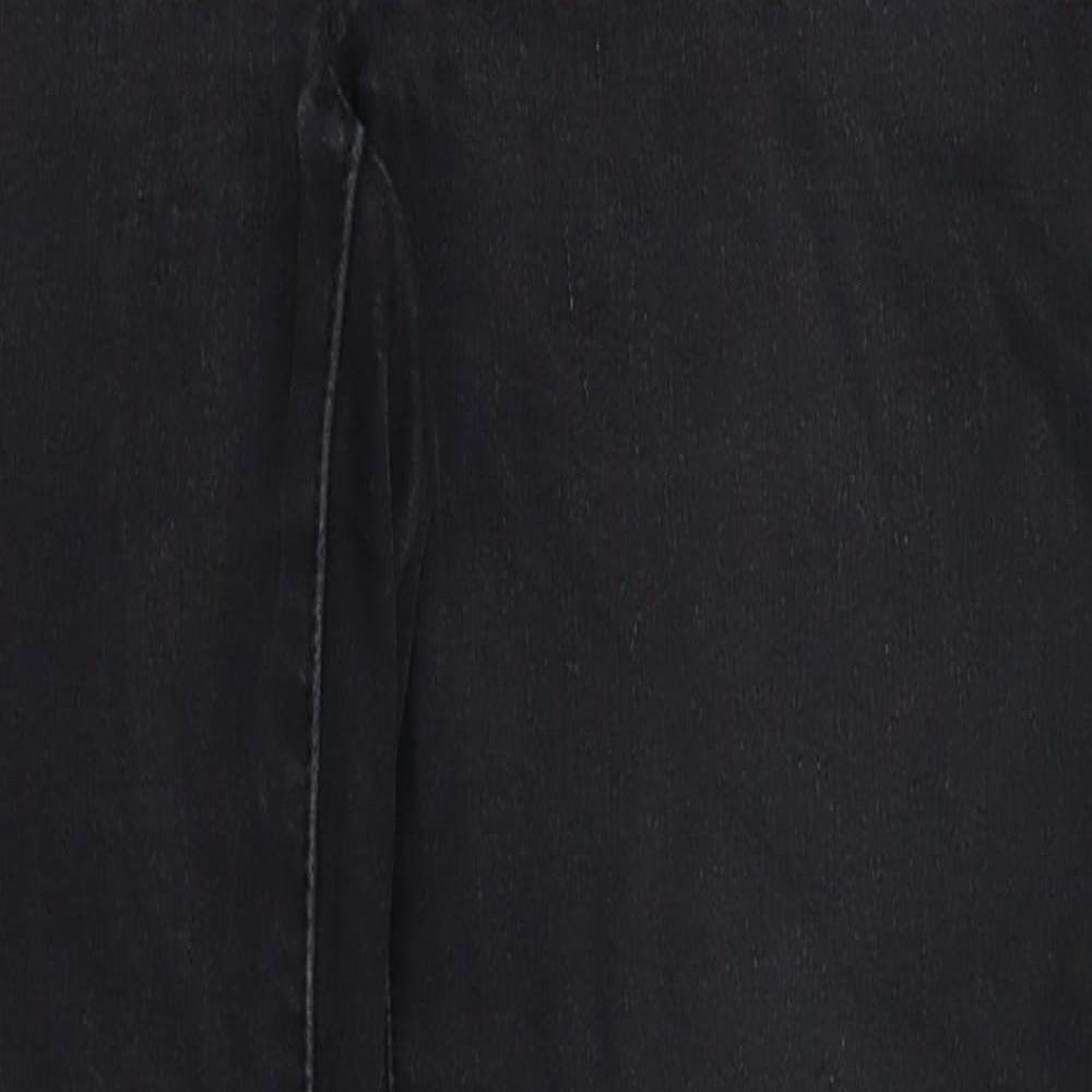 NEXT Womens Black  Denim Jegging Jeans Size 12 L30 in