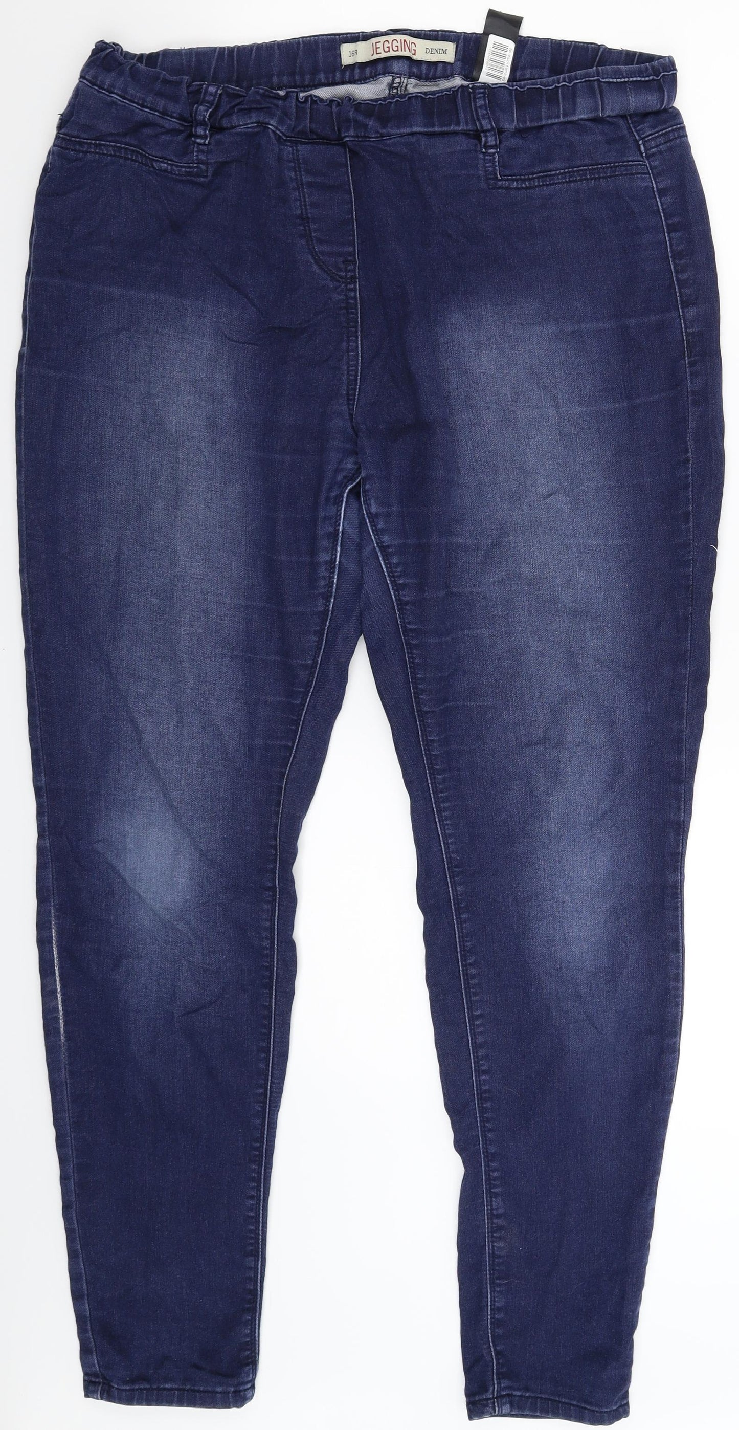 NEXT Womens Blue  Denim Jegging Jeans Size 16 L29 in