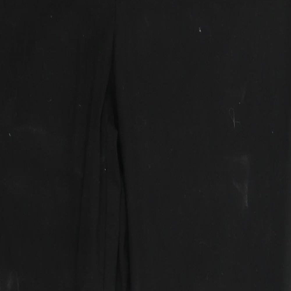Marks and Spencer Womens Black   Trousers  Size 8 L27 in