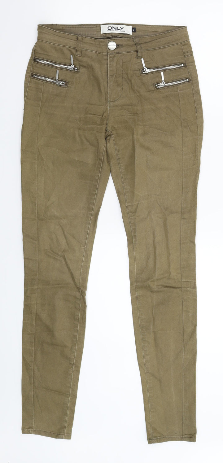 Only Womens Beige Denim Jegging Jeans Size S L30 in