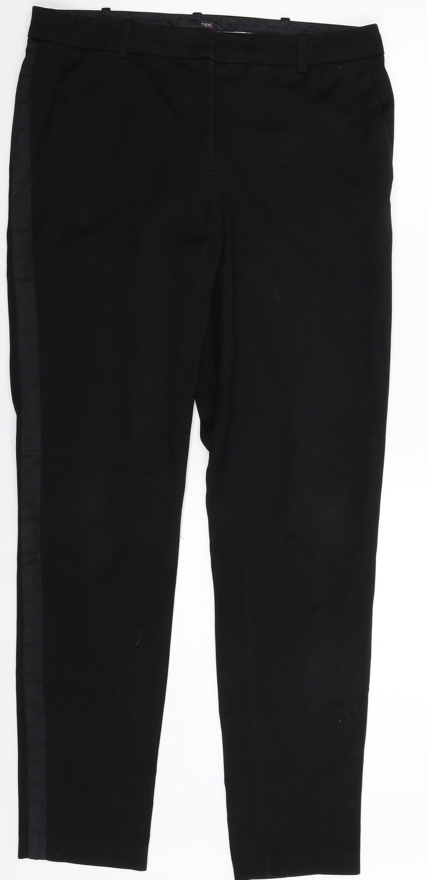 NEXT Womens Black   Dress Pants Trousers Size 12 L34 in