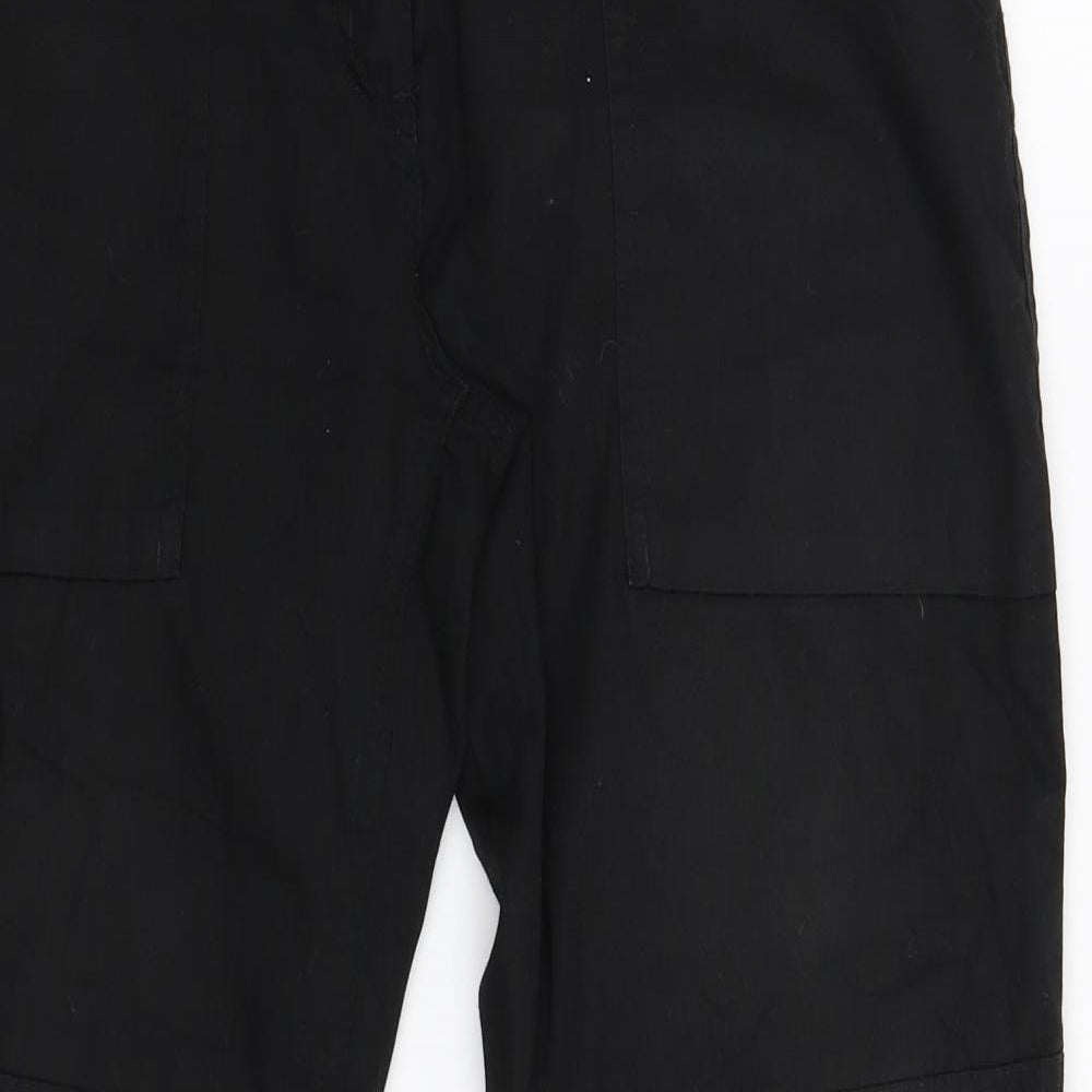 Regatta Womens Black   Cargo Trousers Size 10 L28 in