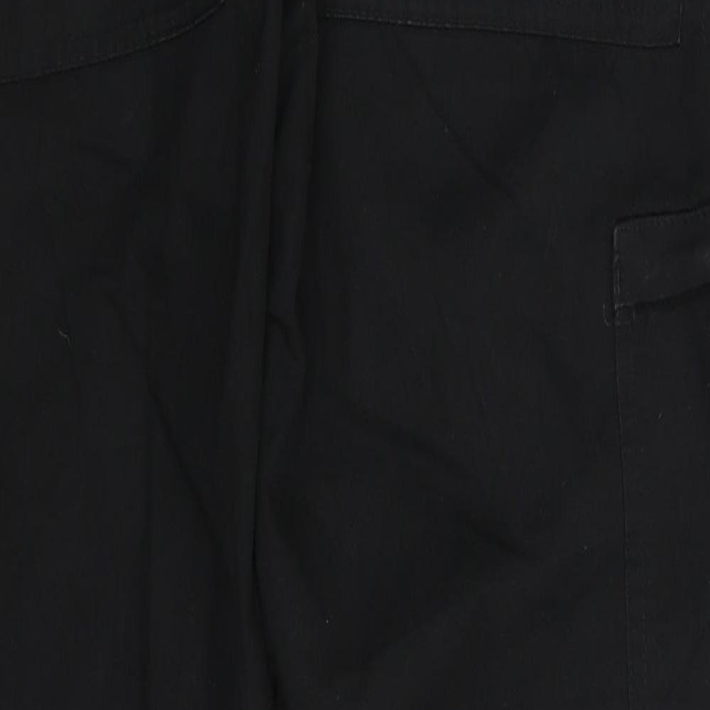 Regatta Womens Black   Cargo Trousers Size 10 L28 in
