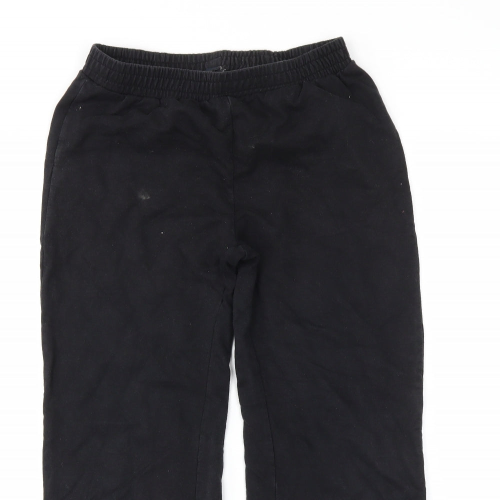 mood Boys Black   Jogger Trousers Size 9-10 Years