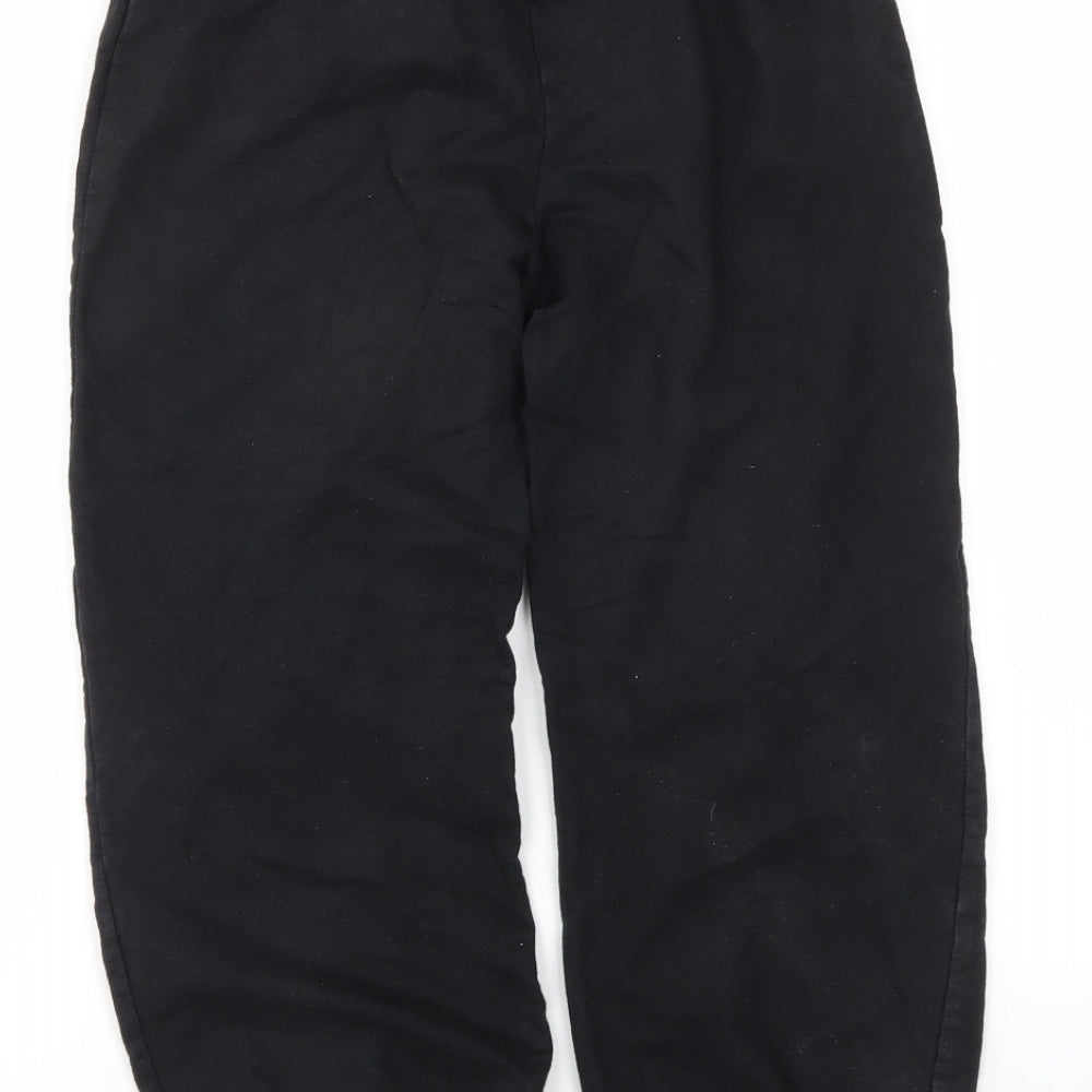 mood Boys Black   Jogger Trousers Size 9-10 Years